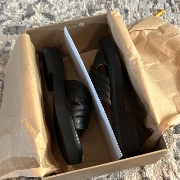 MADEWELL The Alina Platform Sandal NIB - Picture 11 of 12